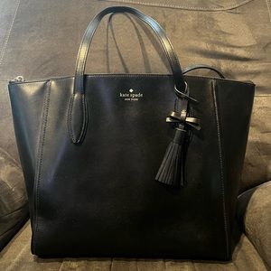 Kate Spade large black tote